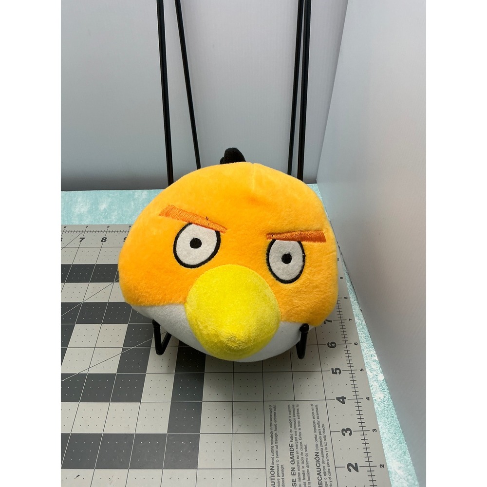 Rovio Angry Birds Bubbles Orange Bird Plush Stuffed Animal Toy 5 inch 2012